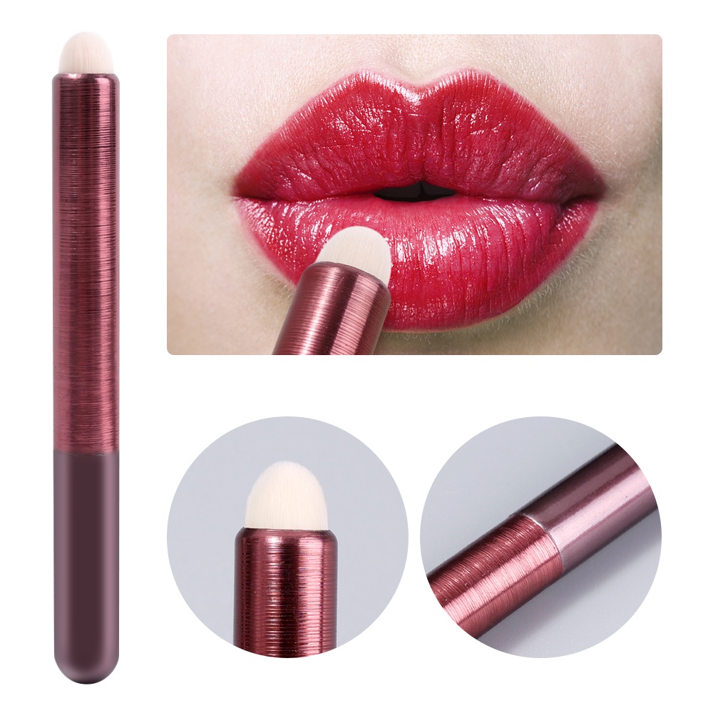 Cọ Trang Điểm Môi Lông Nylon Mềm Cán Tròn Đa Năng Chất Lượng Cao