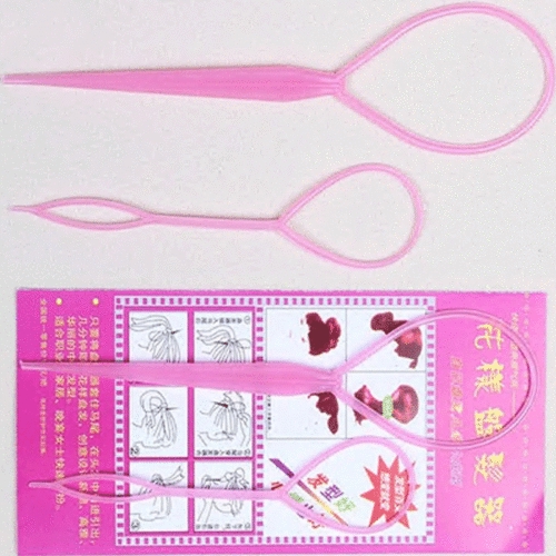 Bộ 2 dụng cụ tạo kiểu tóc nhanh chóng dành cho bạn nữ
