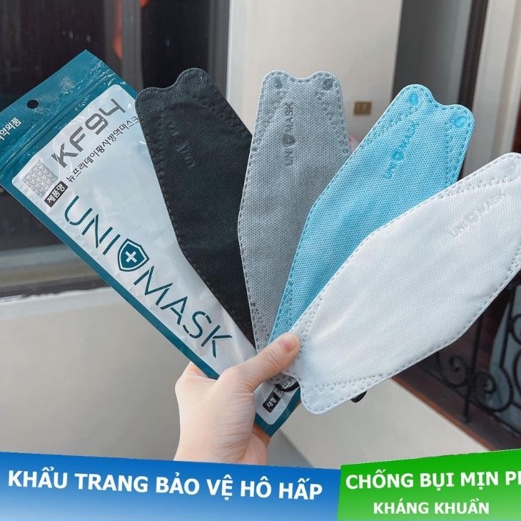 ( Set 50 chiếc) Khẩu trang 4D Mask Kf94 Unimask