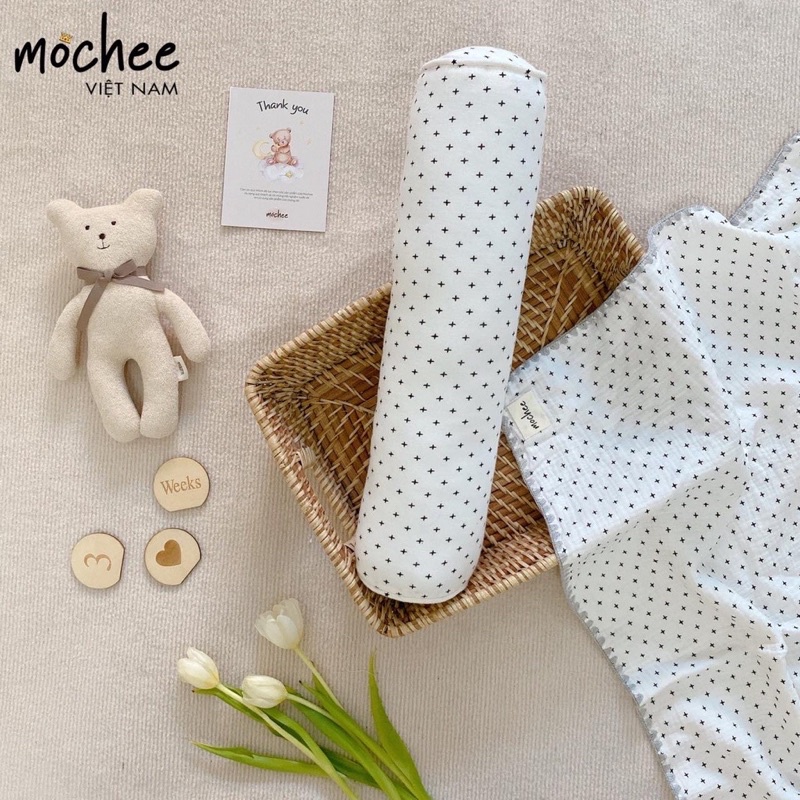 Gối Ôm Muslin Mochee Cho Bé( Chính Hãng)