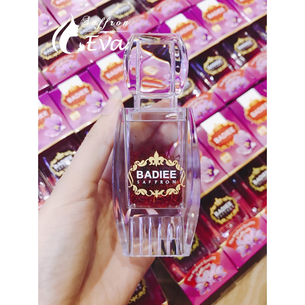 Hộp lớn 2gram Saffron Negin Iran thương hiệu Badiee/ Nhụy Hoa Nghệ Tây hộp lớn 2gram