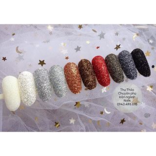 Nhũ rắc móng tay bán lẻ hũ - phụ kiện đồ nail