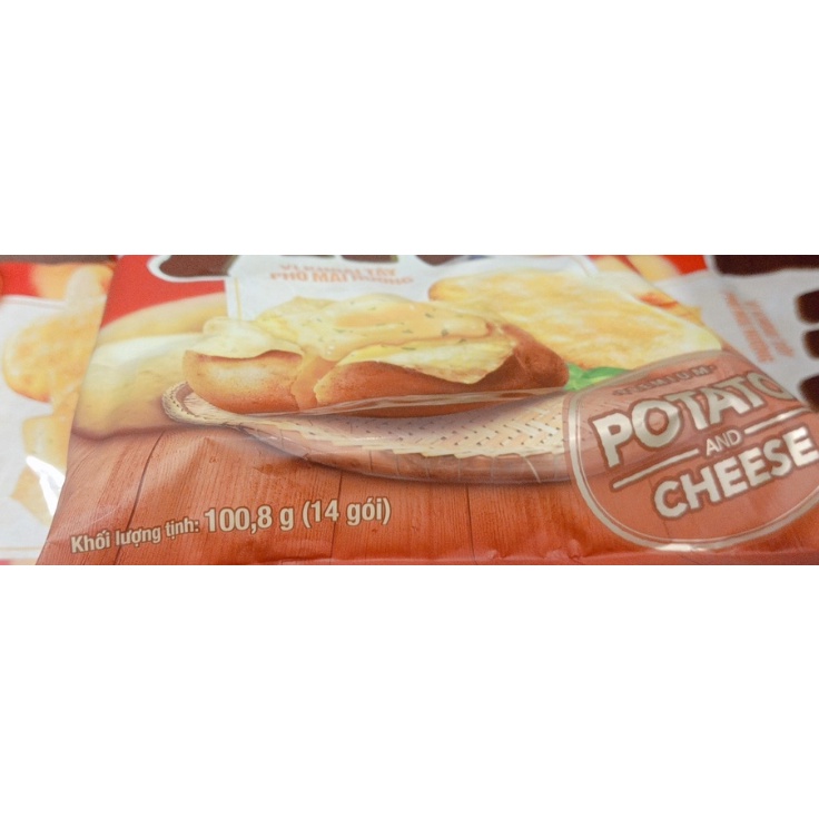Bánh gạo nướng An vị Khoai Tây Phô Mai Nướng 100.8g