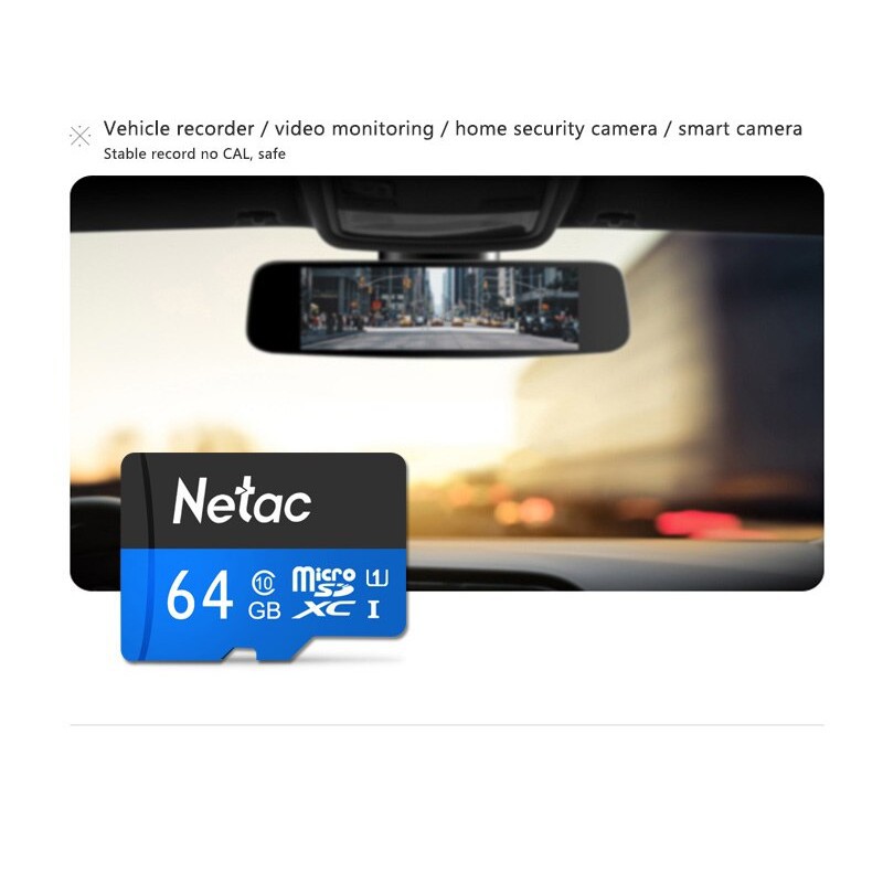 Thẻ Nhớ MicroSD Netac 64gb Class 10 Chuyên Dùng Cho Camera | BigBuy360 - bigbuy360.vn