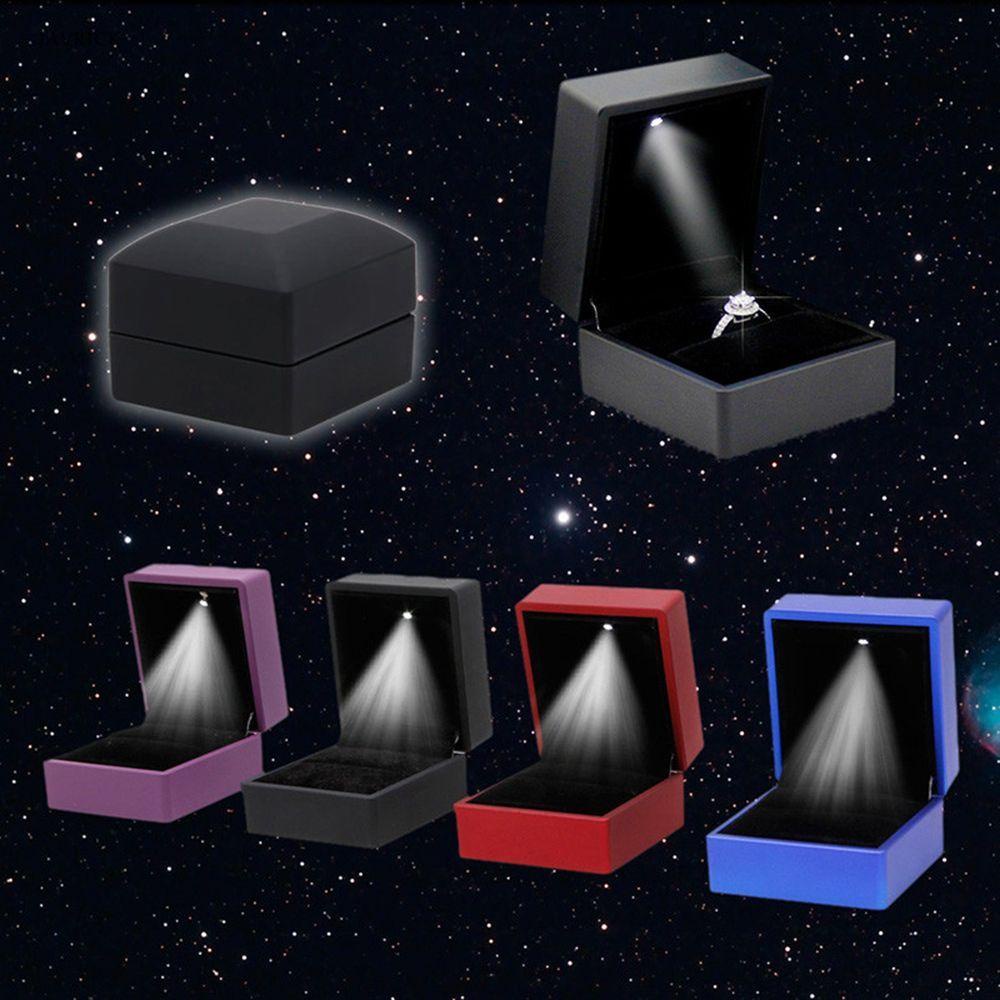 Hộp Đựng Nhẫn Tiện Dụng MXMUSTY|Bông Tai Đèn LED