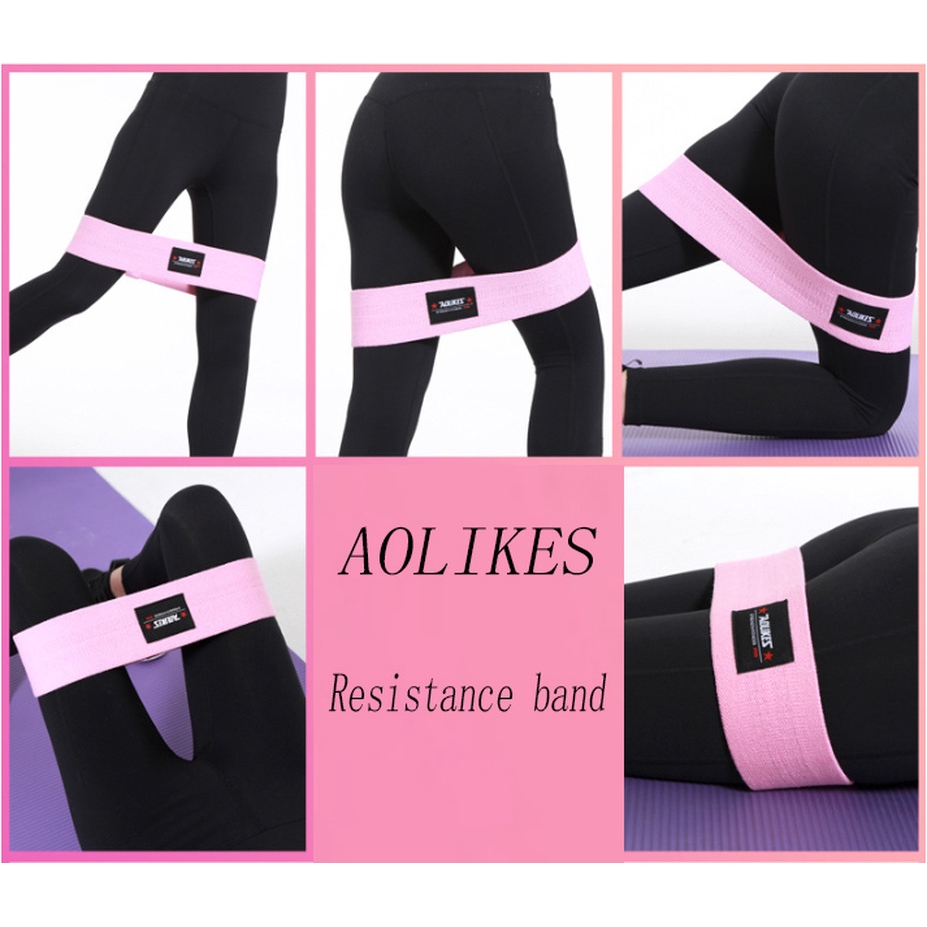 AOLIKES Miniband Resistance Rubber Bands Support Yoga