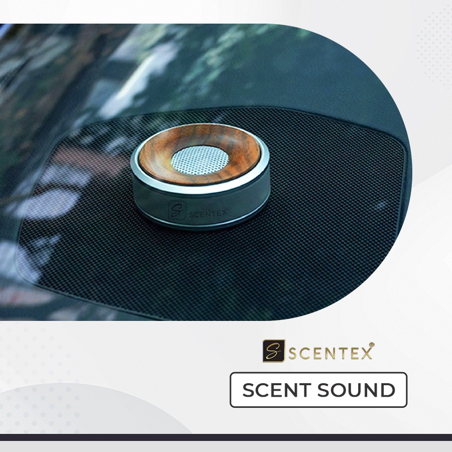 Nước hoa xe hơi cao cấp Scent Sound, khử mùi chống say xe, thoải mái tinh thần, tặng kèm tinh dầu, Thương hiệu Scentex