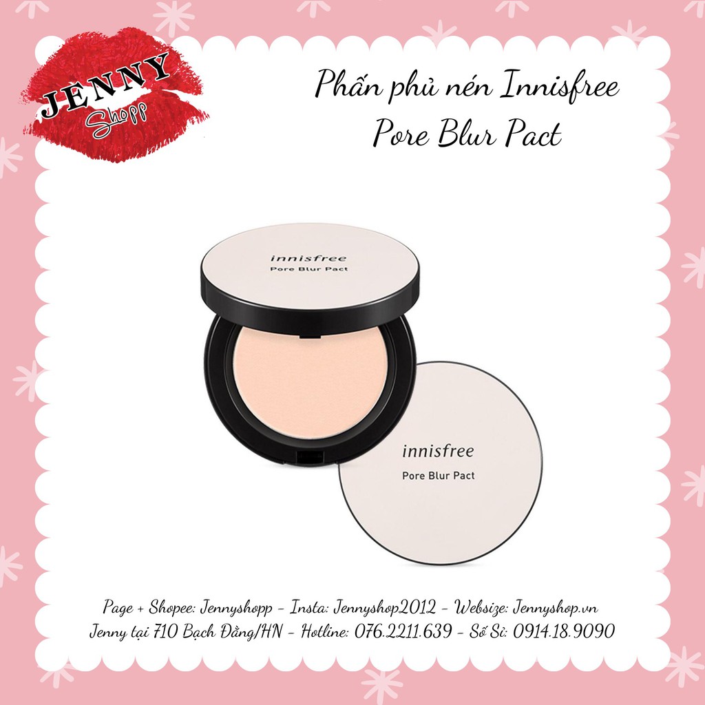 Phấn Phủ Nén Innisfree Pore Blur Pact