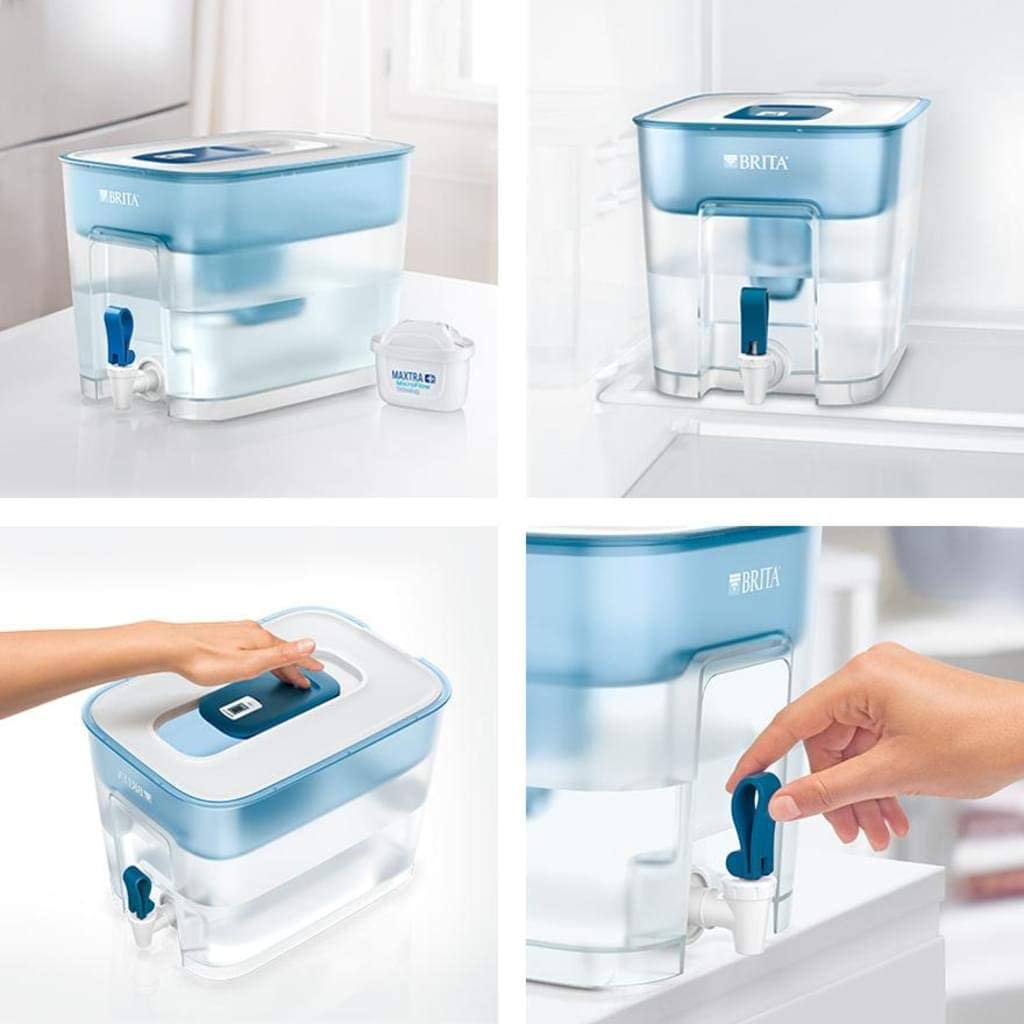 Bình lọc nước Brita Flow 8.2L lọc sạch mọi cặn bẩn nhập khẩu Đức