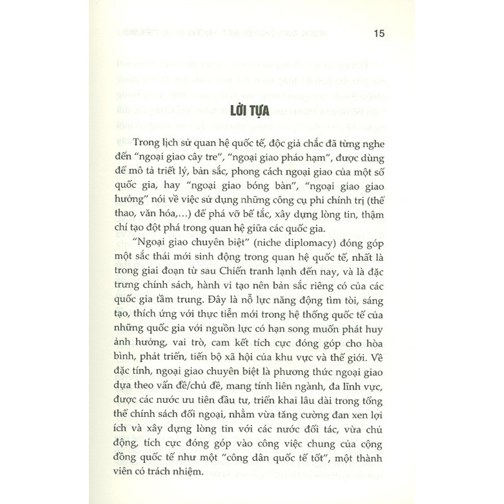 Sách - Ngoại Giao Chuyên Biệt Hướng Đi, Ưu Tiên Mới Của Ngoại Giao Việt Nam Đến Năm 2030 (Sách Chuyên Khảo) | BigBuy360 - bigbuy360.vn