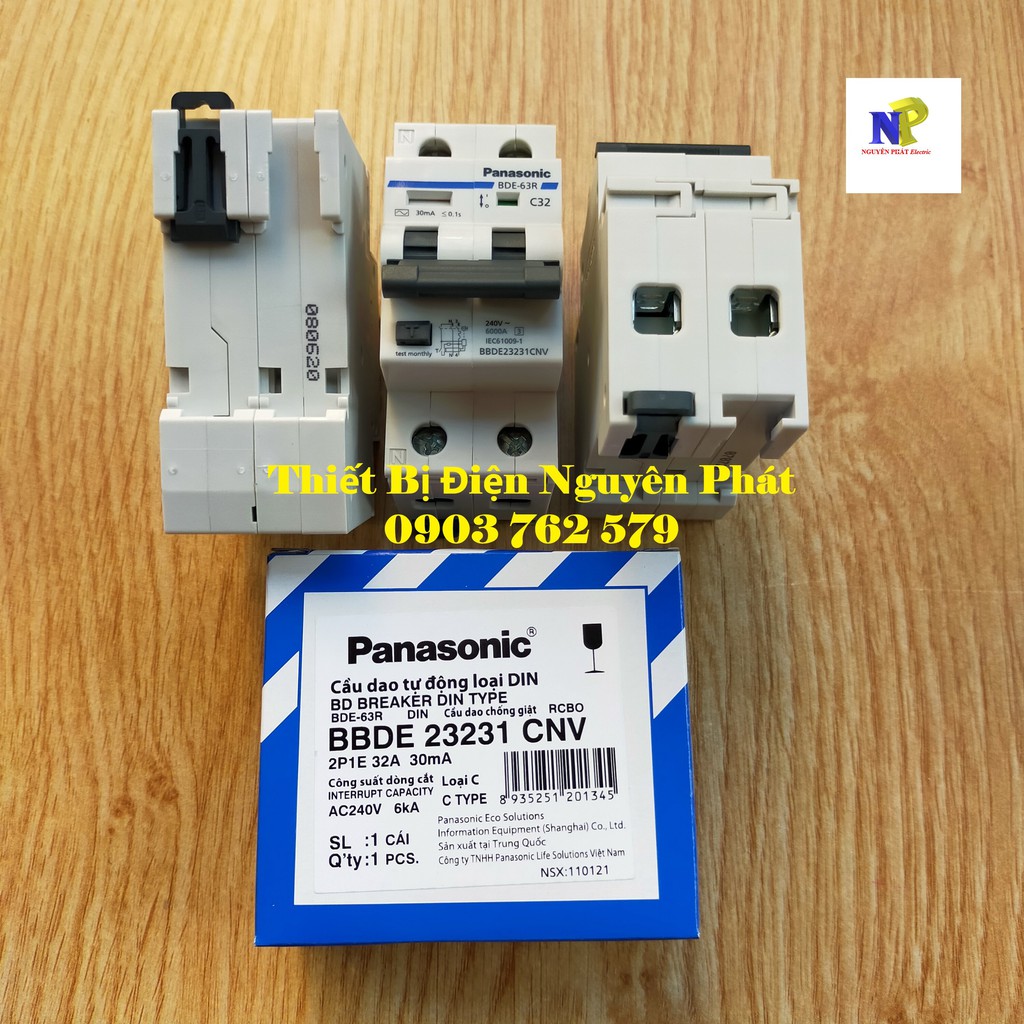 CB Chống Giật Panasonic RCBO