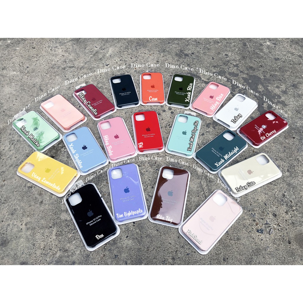 Ốp lưng iphone Chống bẩn FULL VIỀN 35 màu silicon case cho 11 Pro / 11 Pro Max X XsMax Iphone 6 6plus 7plus 8plus | BigBuy360 - bigbuy360.vn