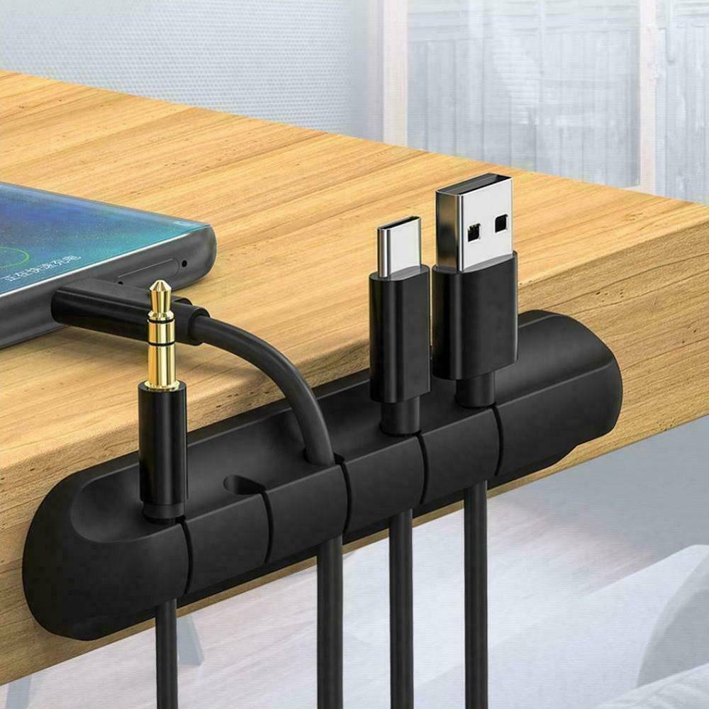 Kẹp silicon dùng cố định dây cáp thiết kế tiện dụng chất lượng cao