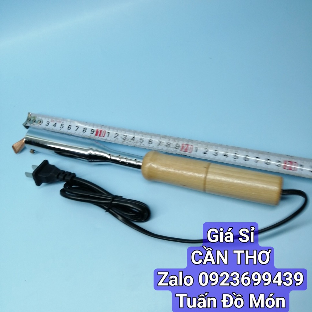 Mỏ hàn thiết chì cán gỗ 220v 100w chất lượng cao