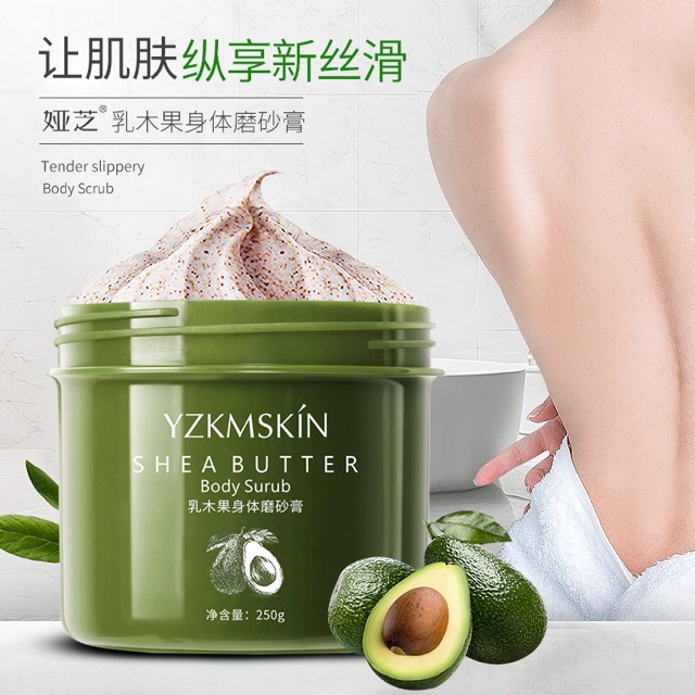 Tẩy da chết bơ Yzkmskin