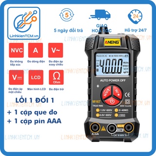 Đồng hồ vạn năng điện tử tự động Aneng-M167 hoàn toàn chống đo nhầm thang đo