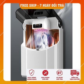 [CAO CẤP] Máy khử trùng, tiệt trùng, sấy khô đũa thìa muỗng ăn bằng tia cực tím UV siêu sạch, siêu khô