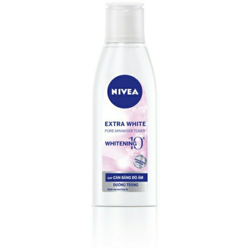 nước hoa hồng Nivea 200ml- dưỡng trắng se khít lỗ chân lông