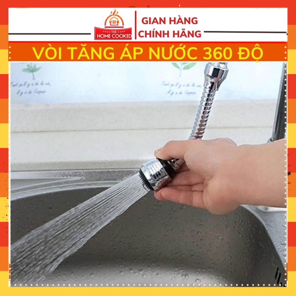 Vòi nước rửa tăng áp lực/đầu vòi nối rửa bát xoay 360 độ/Vòi tăng áp rửa bát