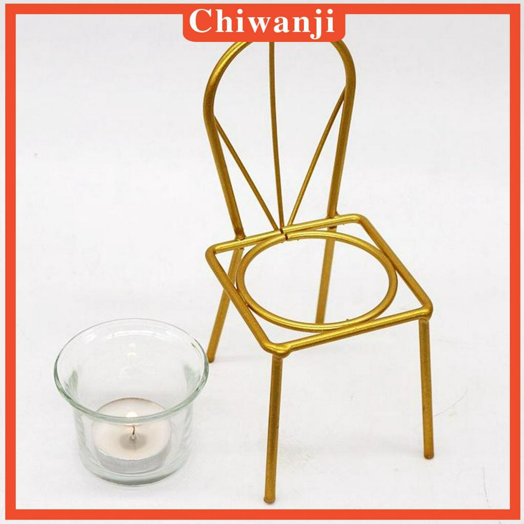 Giá Đỡ Đèn Cầy / Nến Hình Học Bằng Sắt Độc Đáo Dùng Trang Trí Bàn