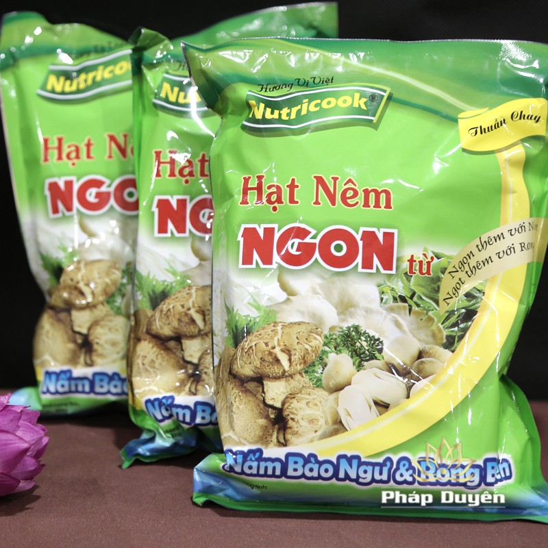 Thực Phẩm Chay - Hạt Nêm Ngon Bào Ngư Rong Biển Nutricook, Gói 2kg