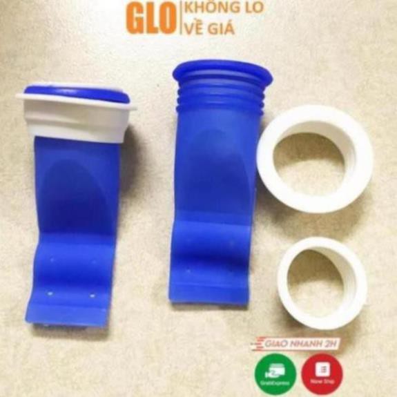 Bộ Van Ngăn Mùi Hôi Cống Kèm Nắp Nhựa, Phụ Kiện Phễu Cao Su Silicon Lắp Thoát Sàn Nhà Tắm Phòng Vệ Sinh Chống Côn Trùng