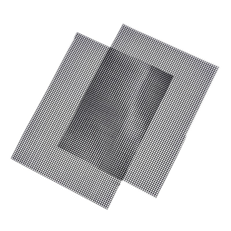 Thảm Lưới Nướng BBQ Màu Đen Chống Dính Tiện Dụng