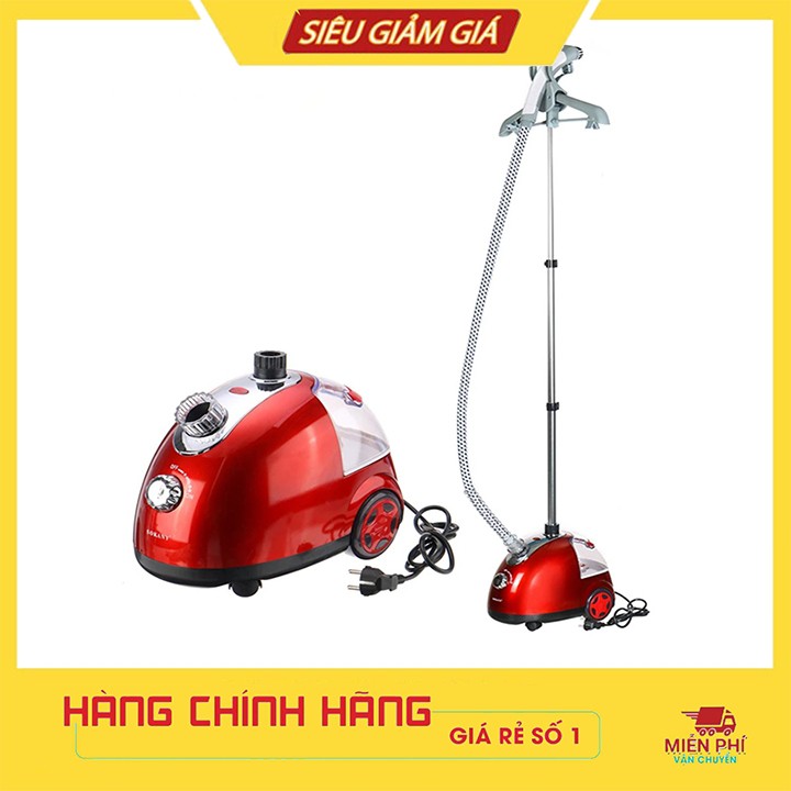 Bàn Là Ủi Hơi Nước Cây Đứng Sokany Công Suất Cao 1700W Phù Hợp Với Mọi Loại Quần Áo Và Vải