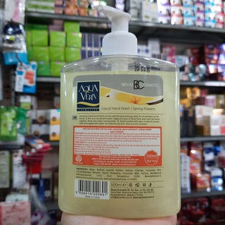 Nước rửa tay AquaVera dưỡng chất hoa xuân