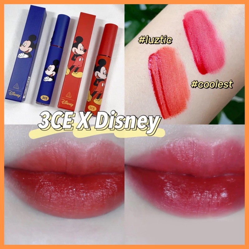 [Mã SFP62769661 giảm 5% đơn 250K] Son kem 3ce chuột mickey | BigBuy360 - bigbuy360.vn