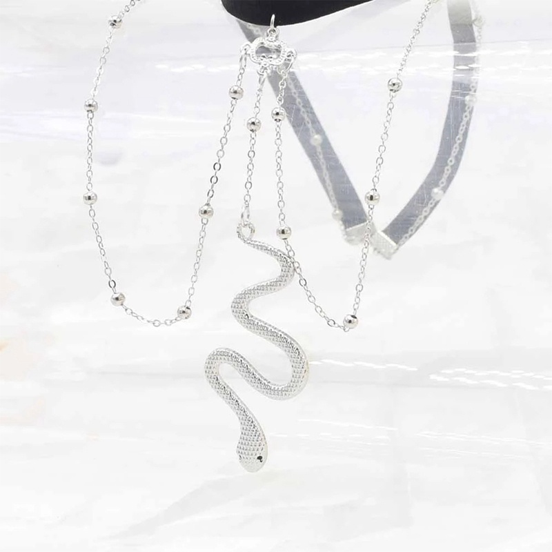 Dây đeo đùi mặt hình rắn phong cách boho thời trang cá tính cho nữ