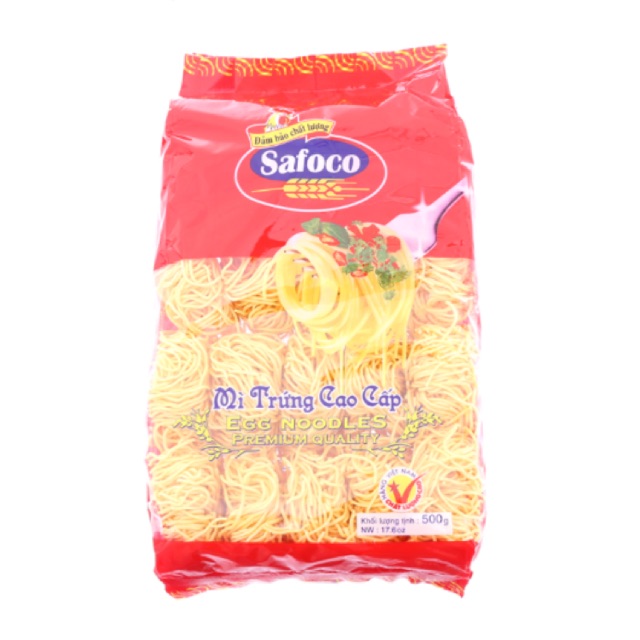Mì Safoco trứng cao cấp 500g
