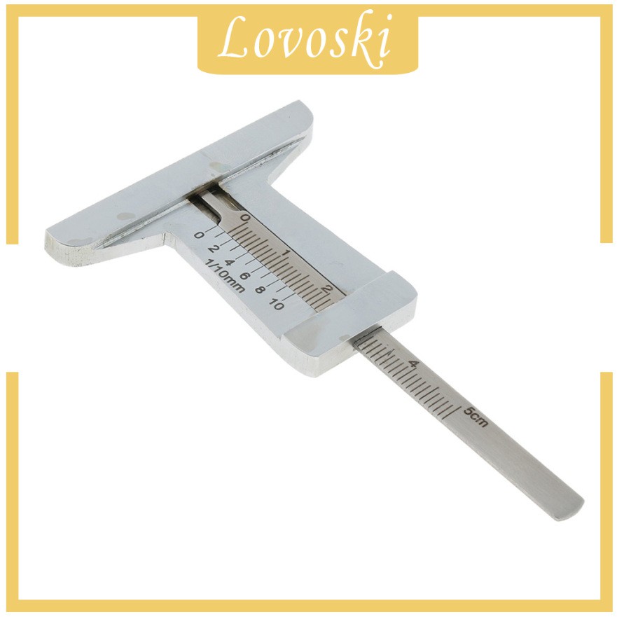 [Lovoski] Thước Đo Độ Sâu Lốp Xe Trượt