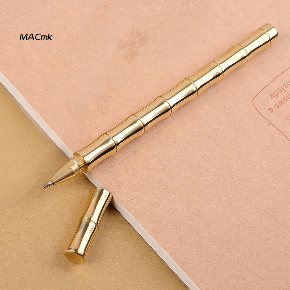 Bút Bi Vỏ Gỗ Phong Cách Retro 0.5mm