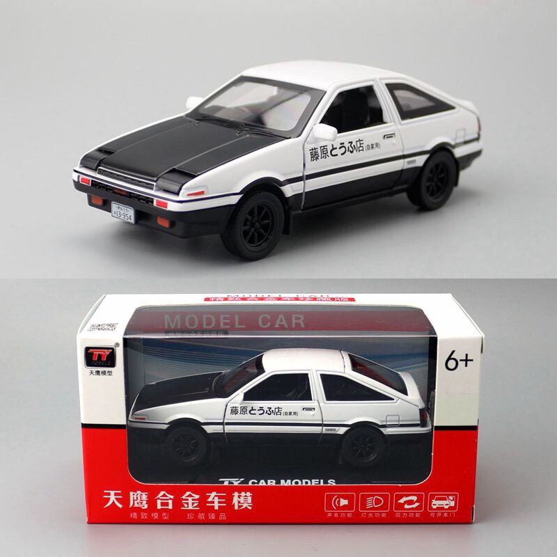 [HCM]Diecast xe mô hình AE86 kim loại 1:32