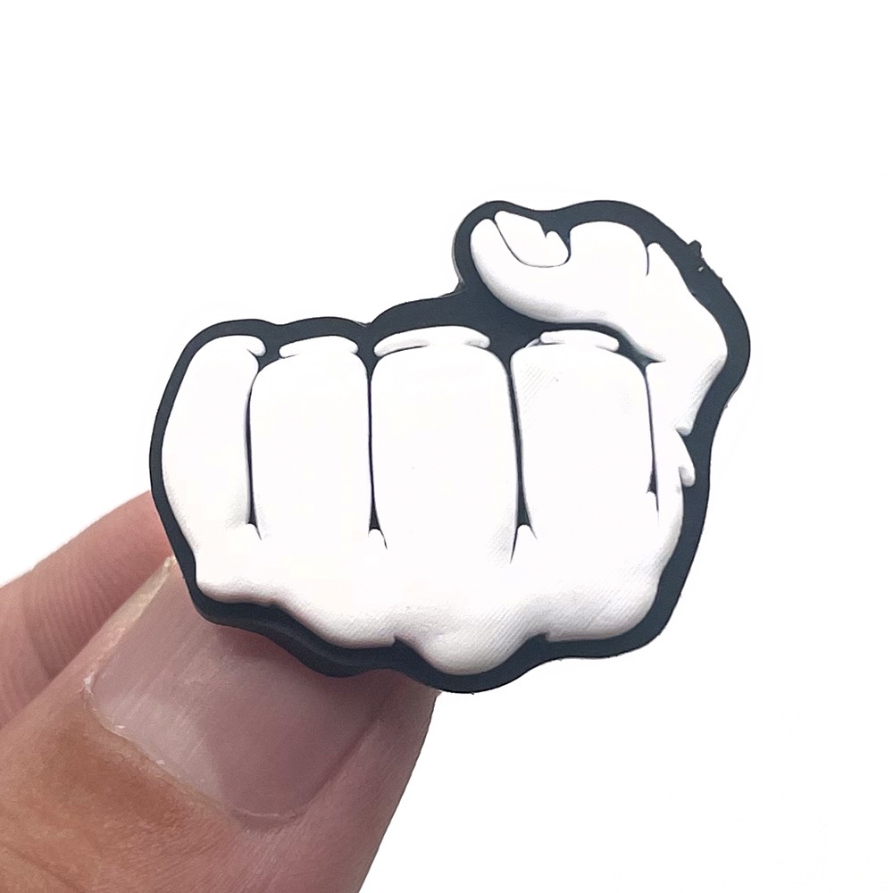 Crocs Jibbitz thời trang giày khóa giày hoa DIY  Shoe Charms pvc accessories  Phụ kiện dép