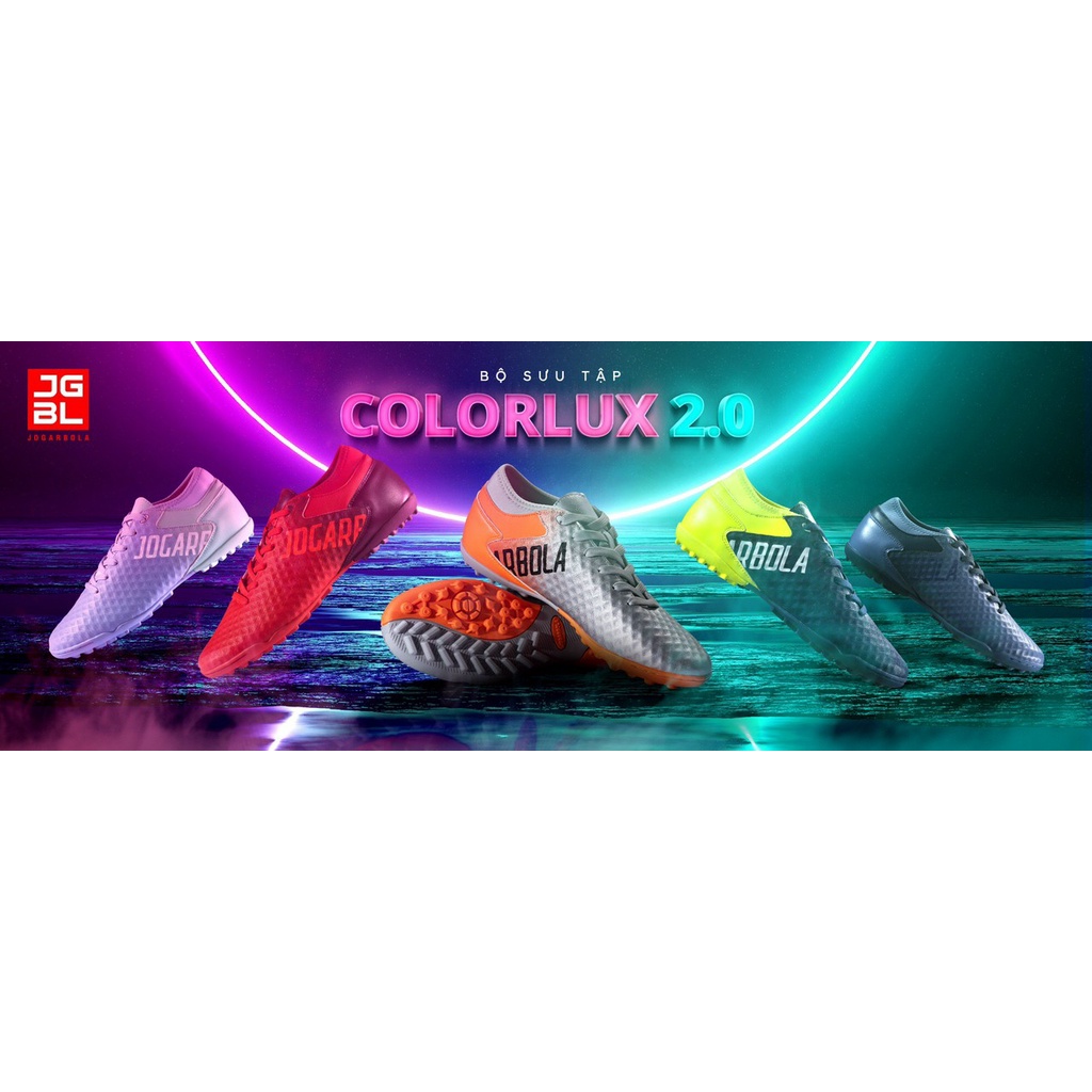 GIÀY ĐÁ BÓNG JOGARBOLA COLORLUX 2.0 ĐỦ MÀU ĐỦ SIZE SÂN CỎ NHÂN TẠO JGCOLOR2.0