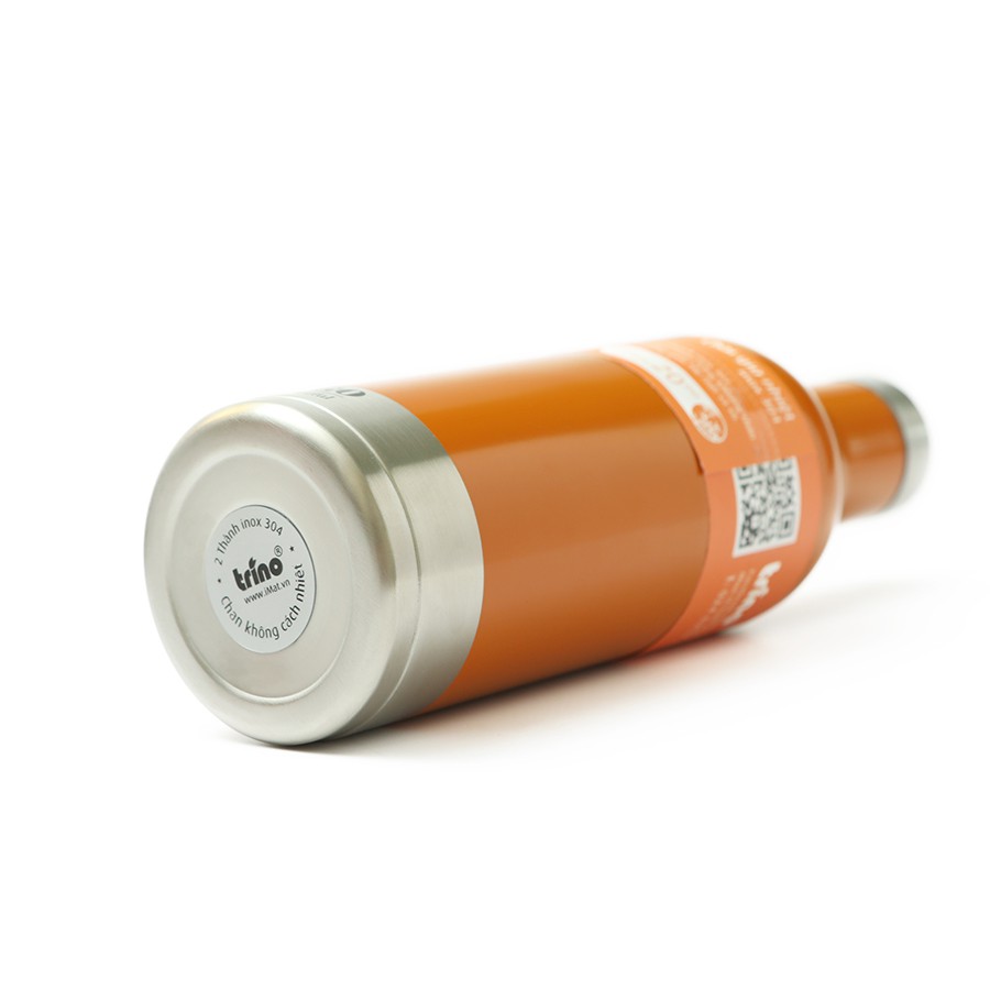 Chai giữ nhiệt inox Trino 473ml, thân Inox 304, nắp vặn PP bọc Inox304, giữ nhiệt tới 8 giờ