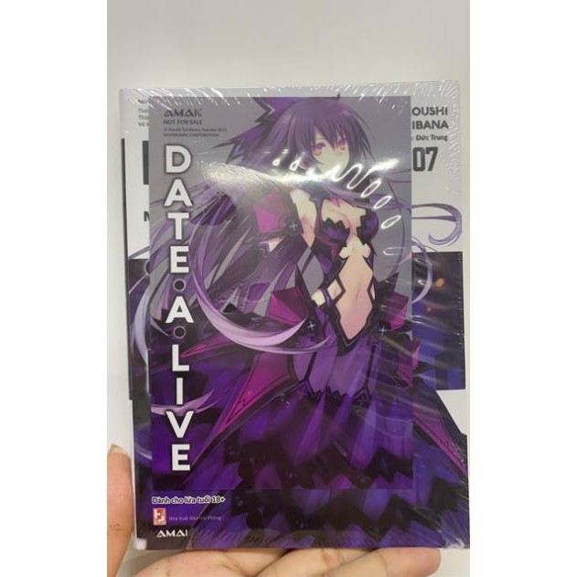 Sách - Light Novel - Date A Live Tập 7 - Tặng Bookmark [AMAK]