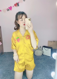 Bộ Lụa Gấm Dâu Love