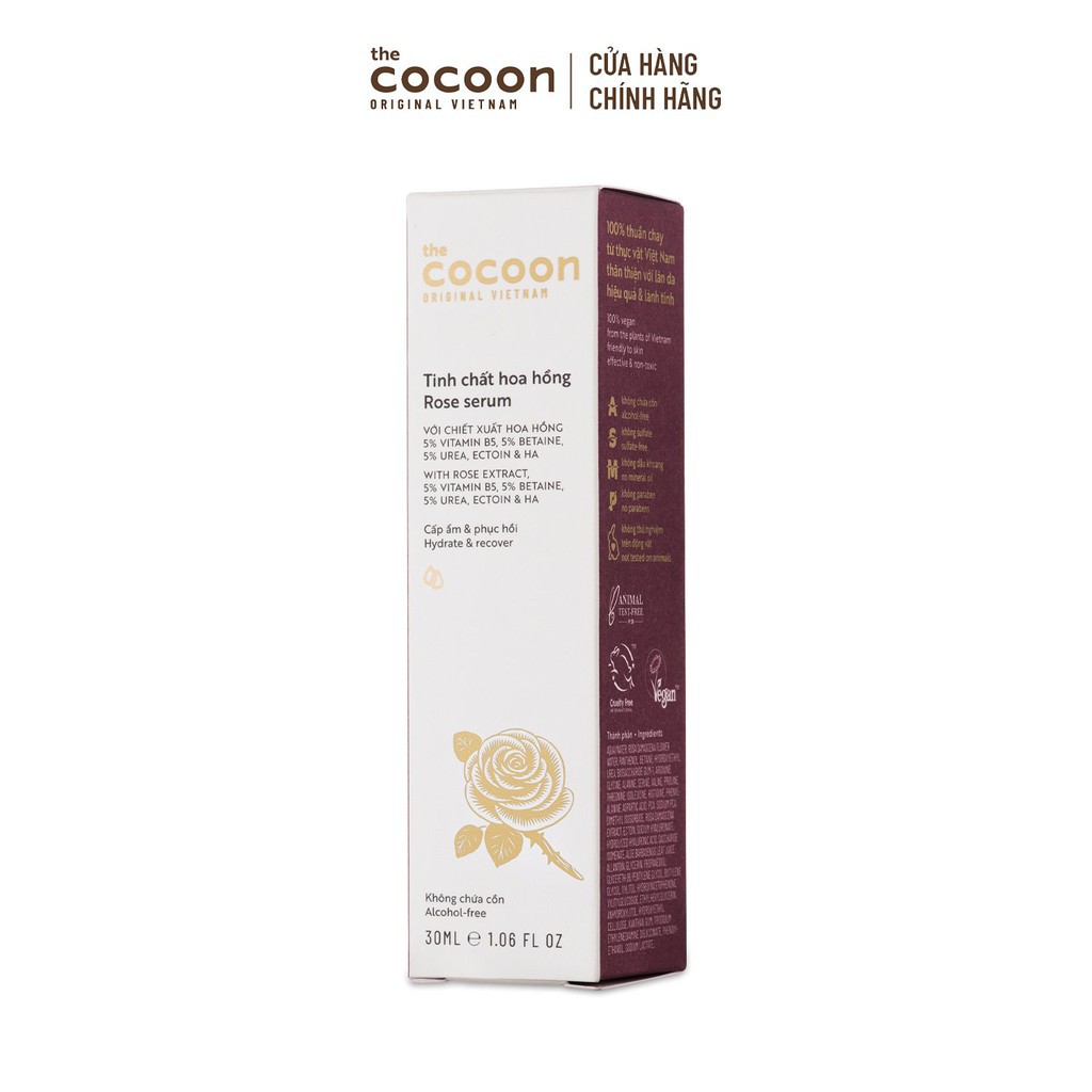 Tinh Chất Hoa Hồng Cocoon 30ml