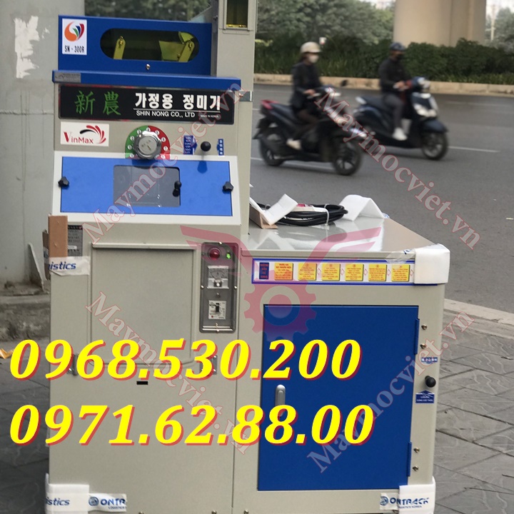 Máy xát gạo Hàn Quốc SN-300R xát gạo lứt, gạo nấu rượu, gạo nguyên cám và gạo trắng- bảo hành 12 tháng