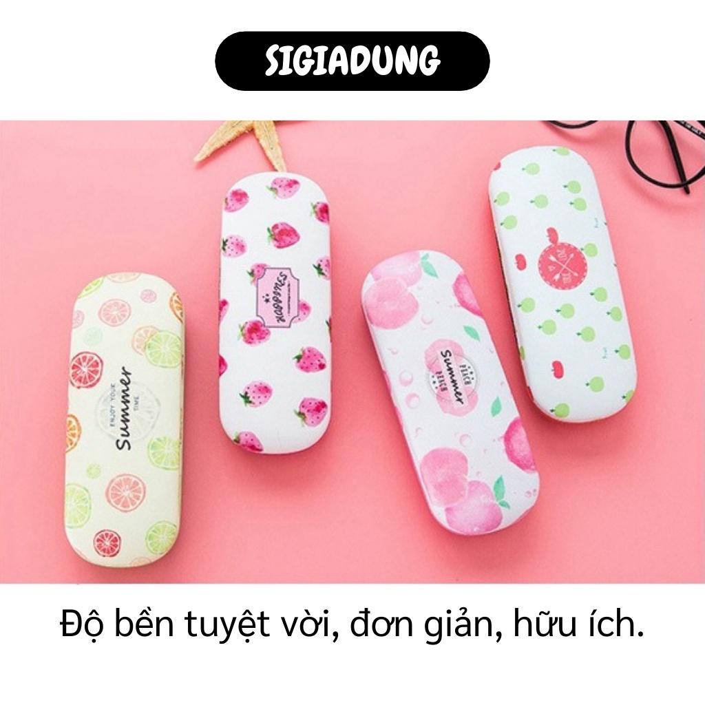 [SGD] Hộp Đựng Kính - Hộp Đựng Kính Thời Trang Họa Tiết Trái Cây Đáng Yêu 4829