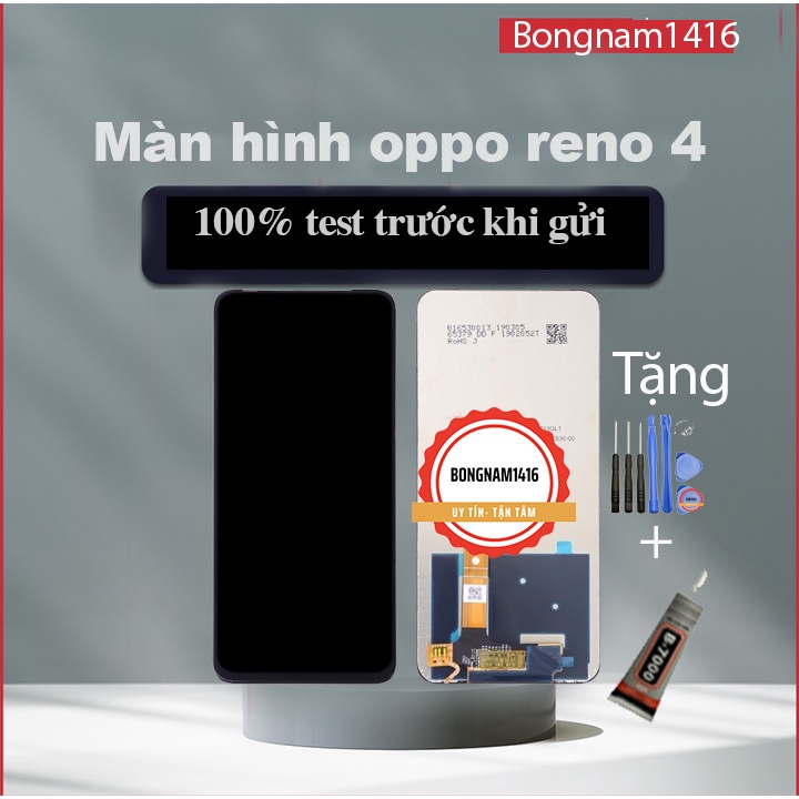 Màn hình Oppo Reno 4 / Oppo A93 / Reno 4-5G / Reno4 / Reno4-5G tặng kèm bộ sửa và keo dán b7000