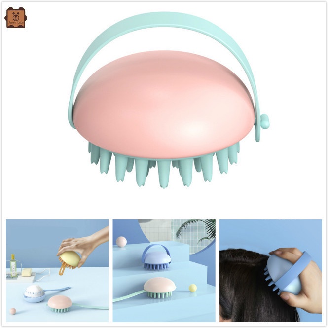 [Hàng mới về] Bàn chải silicon chà lưng khi tắm đa năng tiện lợi