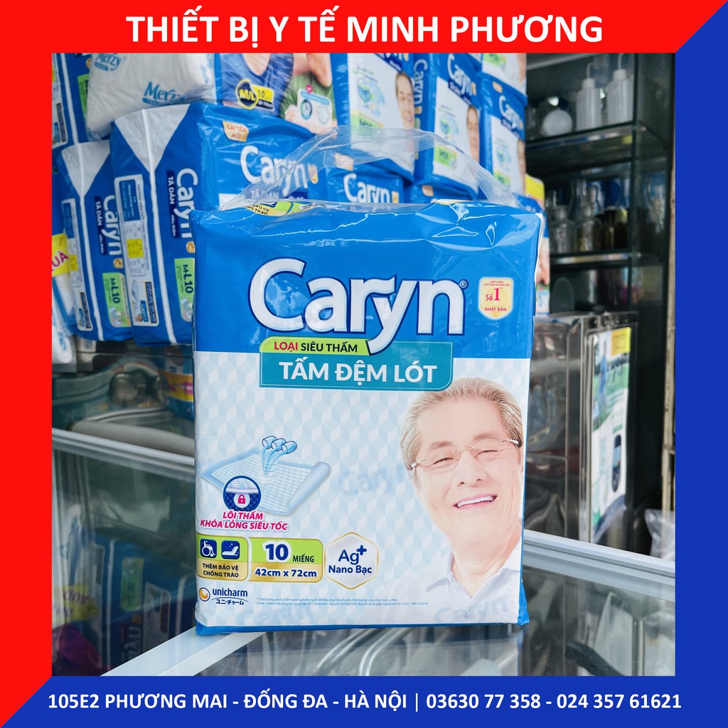 [CHÍNH HÃNG] Tấm đệm lót siêu thấm CARYN chống tràn