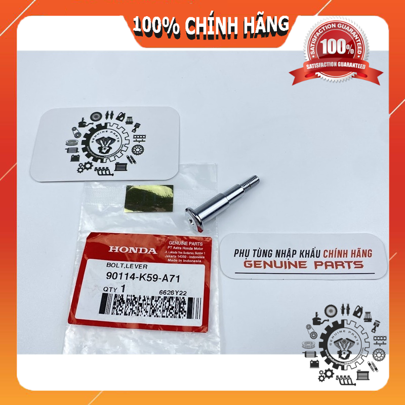 Ốc tay thắng phải VARIO 2018 2021, GENIO 110 chính hãng Honda Indo 90114K59A71