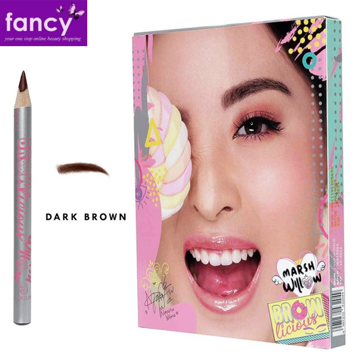 Marshwillow (hàng Mới Về) Bút Chì Kẻ Lông Mày Màu Nâu Đậm Đen | BigBuy360 - bigbuy360.vn