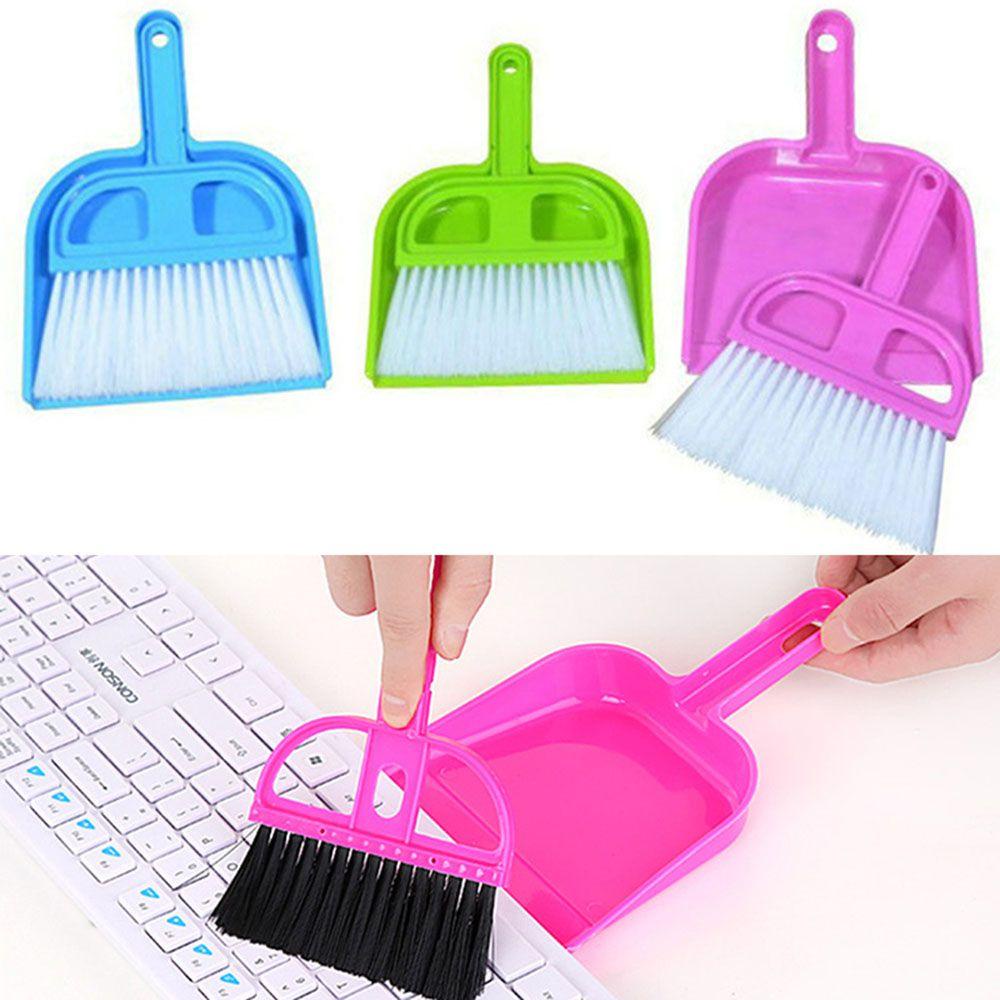 1 Bộ Chổi Và Đồ Hốt Rác Cỡ Nhỏ Đa Năng Thời Trang Tiện Dụng