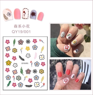 (Hàng Mới Về) Miếng Dán Trang Trí Móng Tay 3d Cá Tính